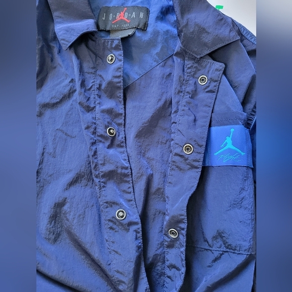 Nike Air Jordan Essentials Flightsuit Y2K Retro Sporty Athletic Jumpsuit - Picture 13 of 14